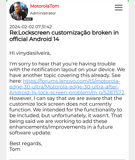 Motorola-Android-14-lock-screen-customization