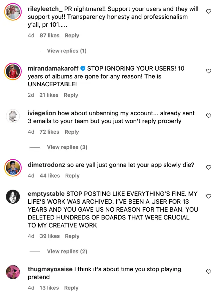 pinterest-account-ban-comments-instagram