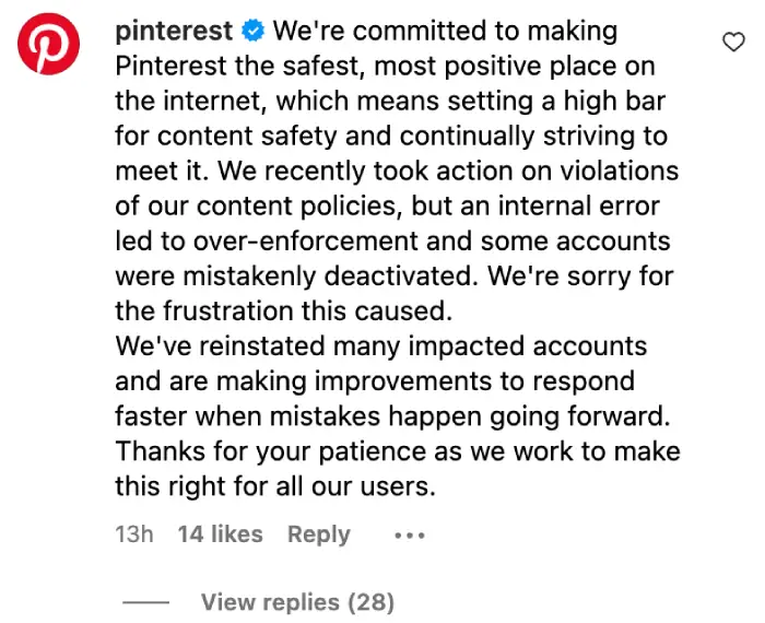 pinterest-account-ban-statement