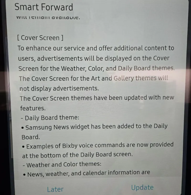 samsung-smart-fridge-update-ads-notice