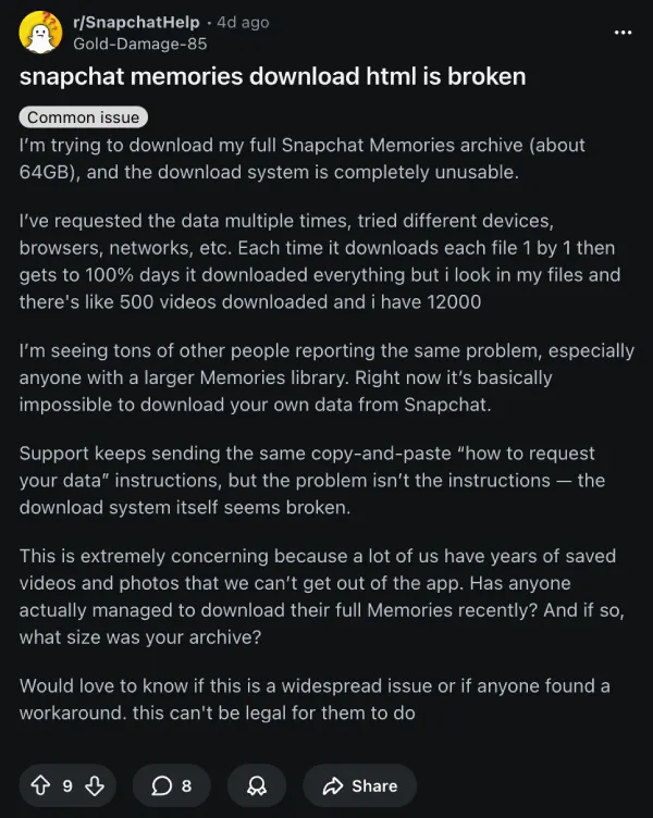 snapchat-memories-download-html-broken-complaint