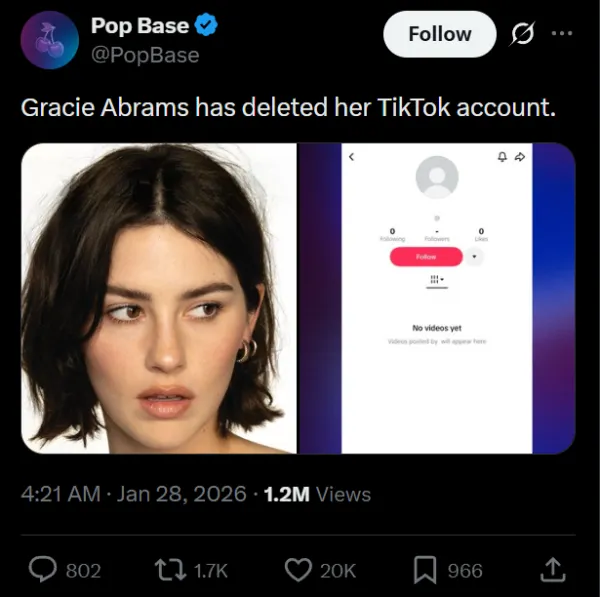 gracie-abrams-tiktok-deleted