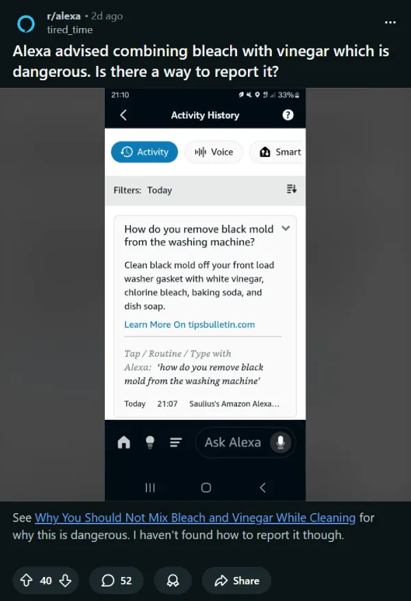 alexa-bleach-vinegar-cleaning-suggestion